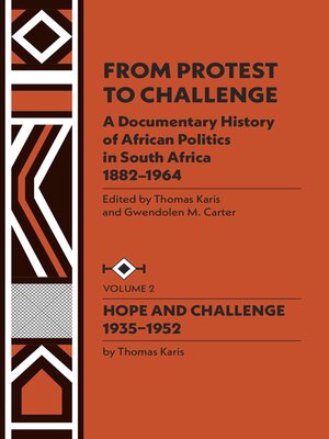 cover image of From Protest to Challenge, Volume 2